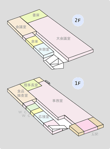 管理棟 概要マップ